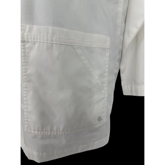 Carhartt C70006 Unisex Long Sleeve Button Front Poplin Coat Size S - Picture 3 of 13